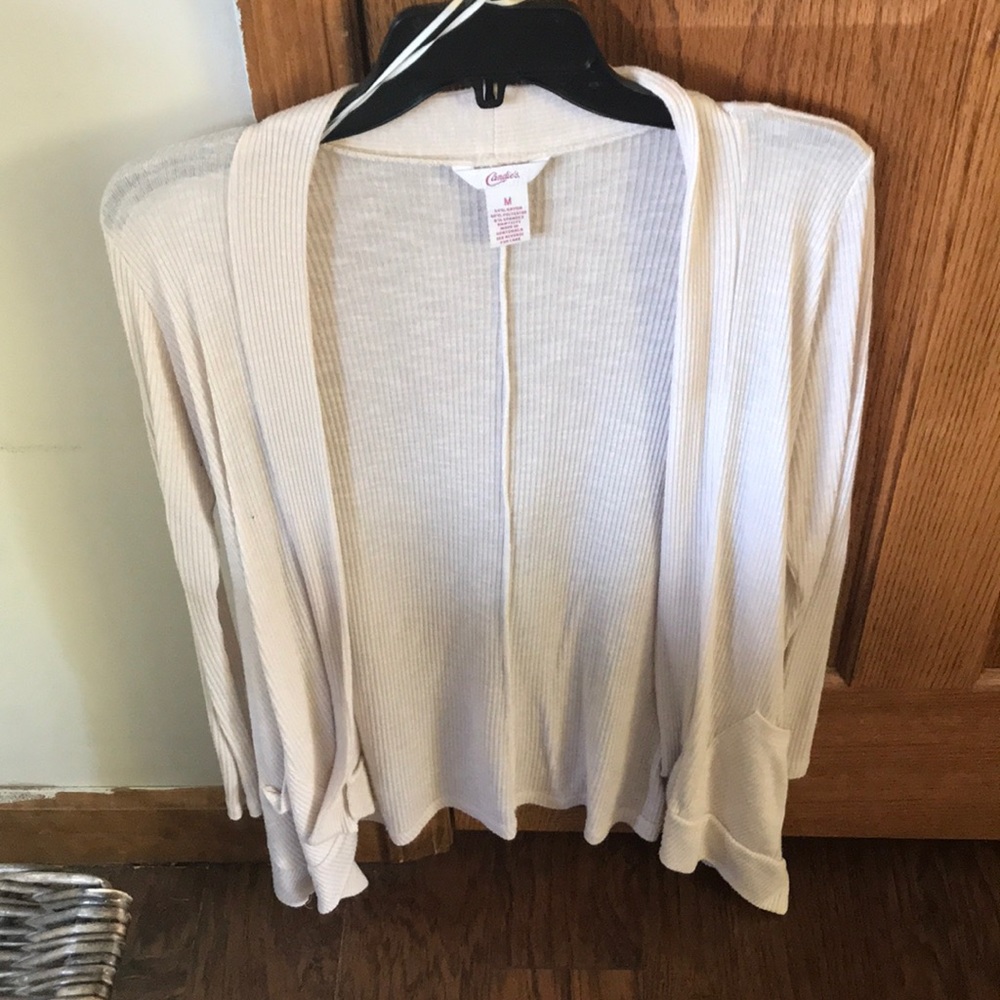 long sleeve pink cardigan